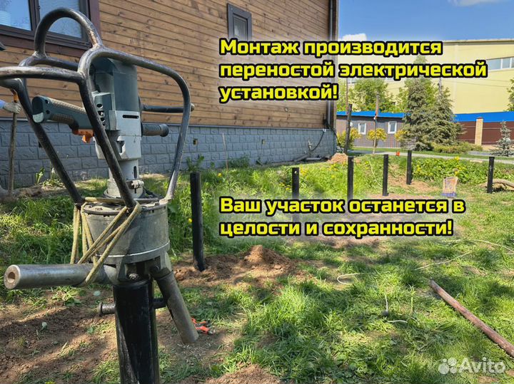 Винтовые сваи гильзованные