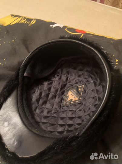 Меховая мужская кепка