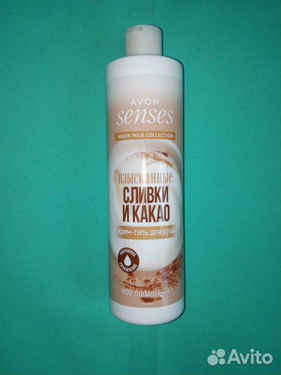 Крем-гель для душа Сливки и какао 400мл
