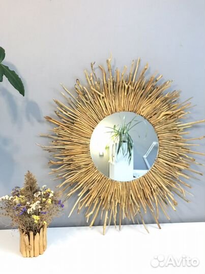 Зеркало в стиле Driftwood