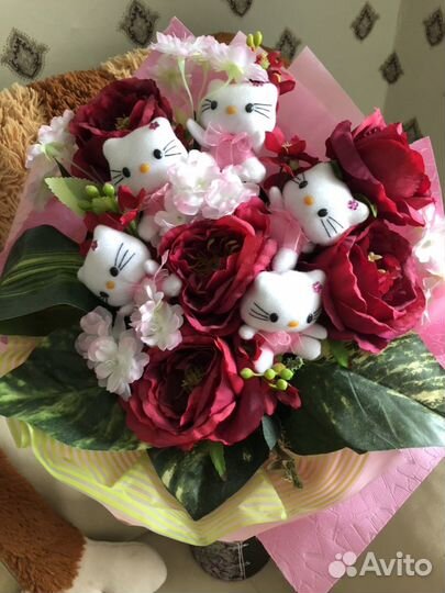 Букет из игрушек