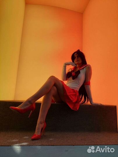 Косплей sailor moon (Сейлор Марс)