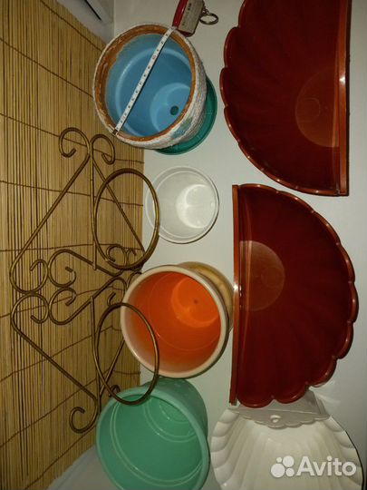 Горшки для цветов, комнатных растений