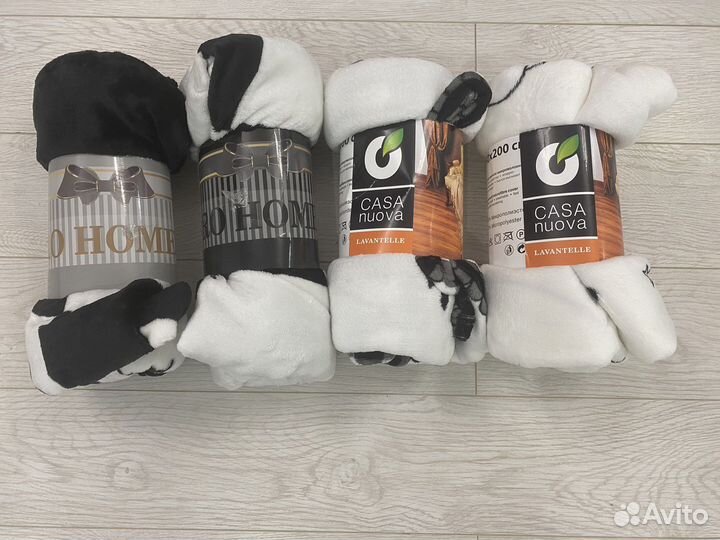 Пледы новые