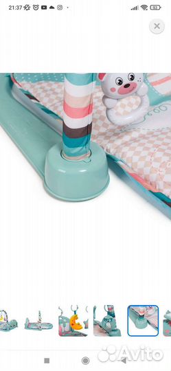 Детский коврик-пианино музыкальный