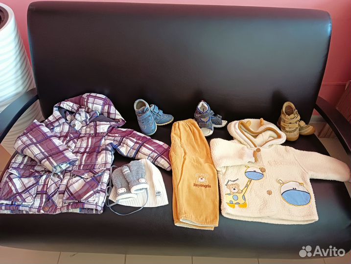 Одежда пакетом для мальчика на 1.5-2 года
