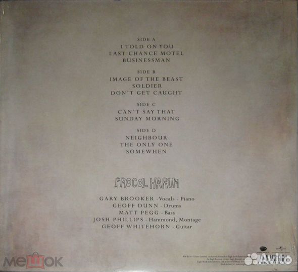 LP Procol Harum – Novum / Something Magic