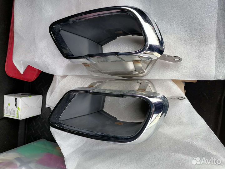 Накладки на выхлоп bmw x6