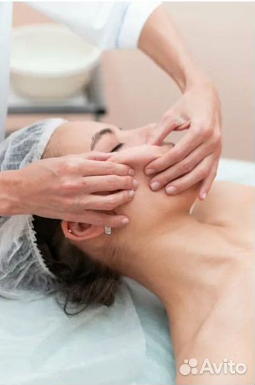 Массаж лица/ косметолог