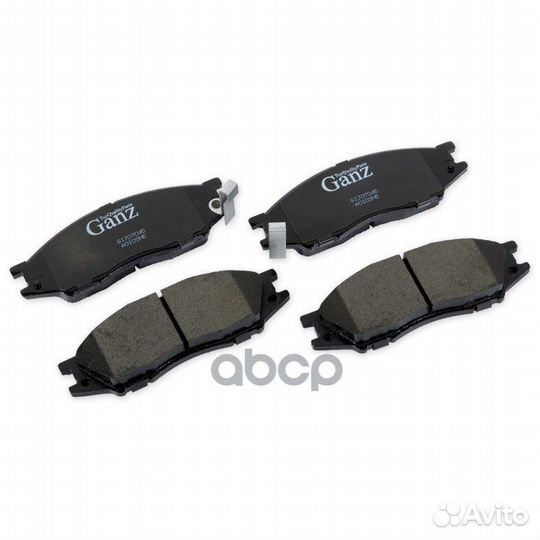 Колодки передние nissan almera classic ganz GIJ