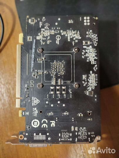 Видеокарта gtx 1050 ti 4gb MSI aero