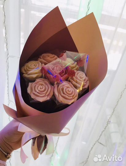 Шоколад ручной работы/букеты из шоколадных цветов