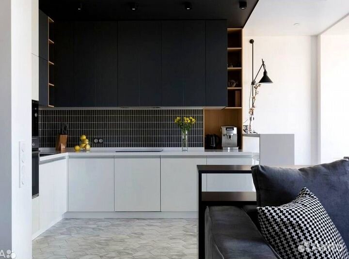 Современная кухня на заказ мдф фасады