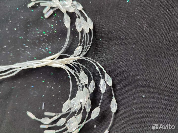 Цветы для украшения прически невесты, кружево