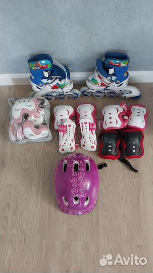 Детские ролики и защита