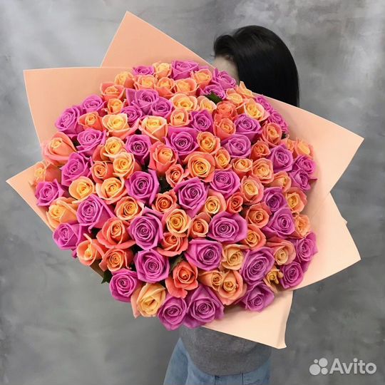 Букеты из 101 розы