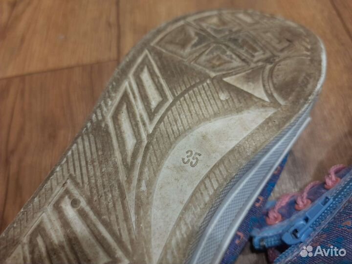 Кеды для девочки 35