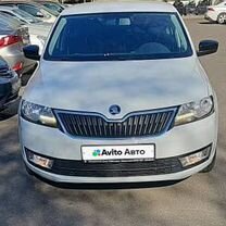 Skoda Rapid 1.6 AT, 2016, битый, 148 000 км, с пробегом, цена 550 000 руб.