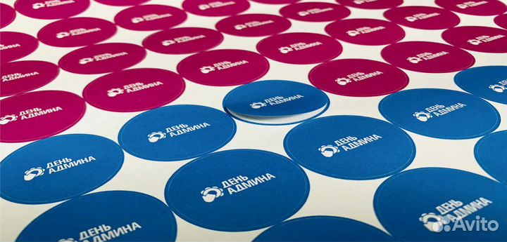 Печать стикеров, наклеек, стикерпаков, бирок