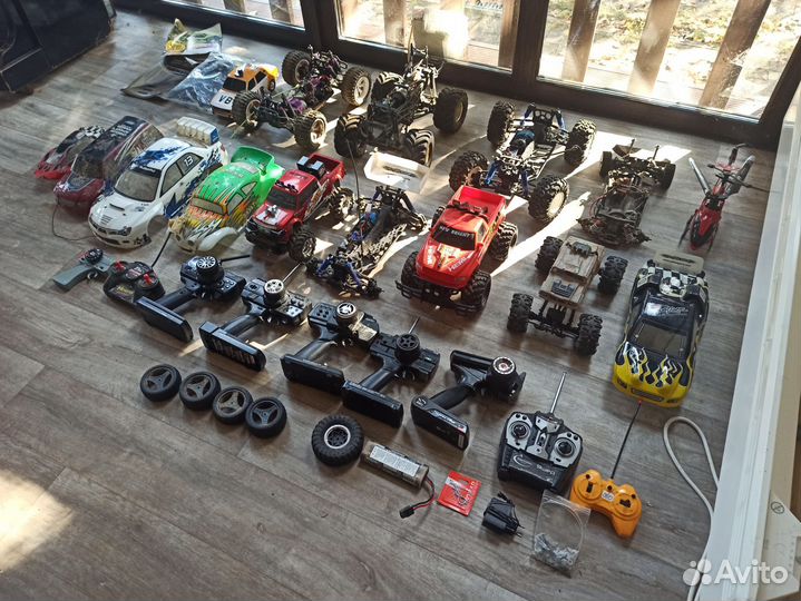 Машинки на радиоуправлении, большие
