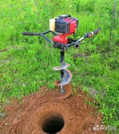 Бурение под столбы