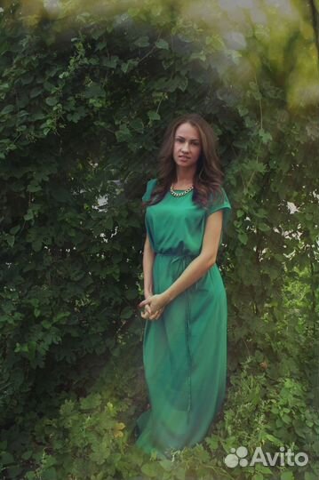 Летнее платье оверсайз
