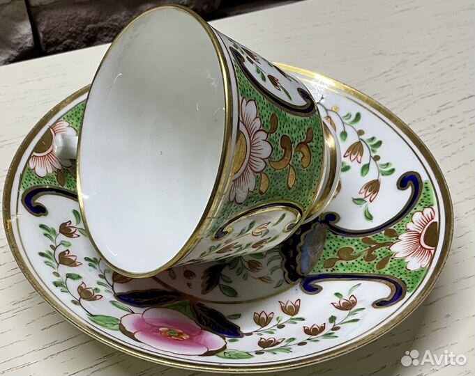 Антикварная чайная пара. Англия