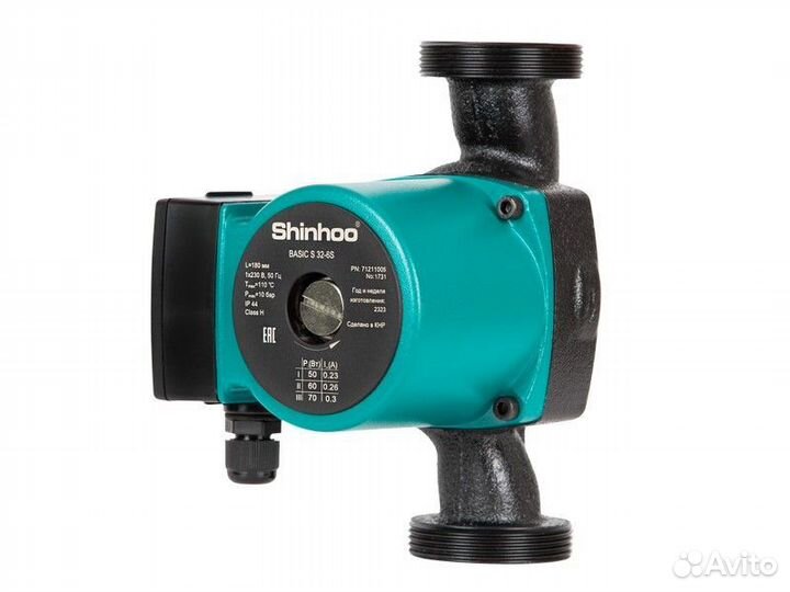 Циркуляционный насос Shinhoo Basic S 32-6S 180