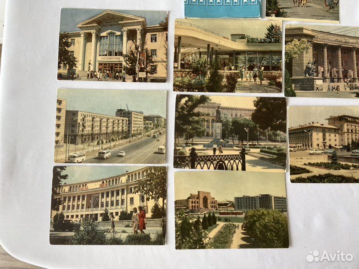 Открытки Ташкент времен СССР 1966 год