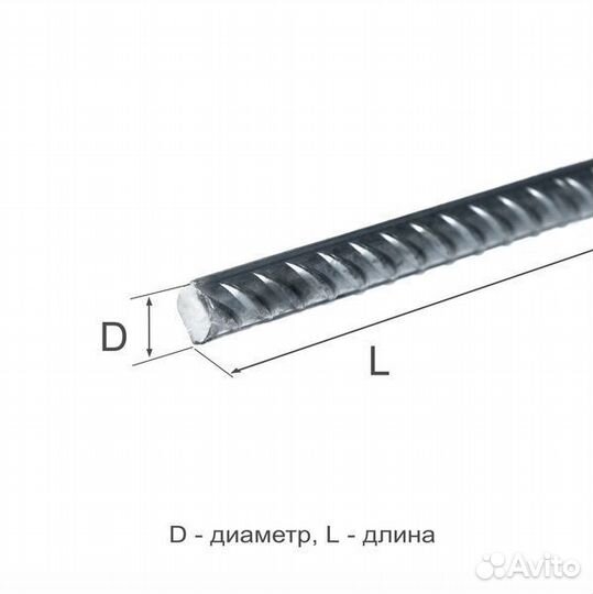 Арматура рифленая, 20 мм