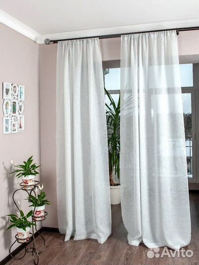 Тюль грек и лён