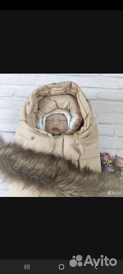 Конверт на выписку зимний