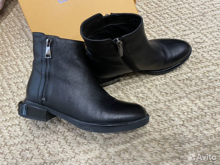 Полуботинки женские, кожа, 36
