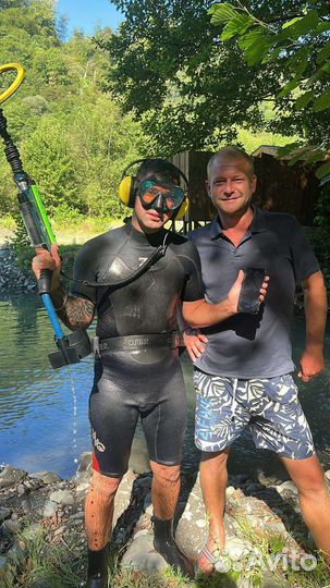 Подводный поиск / металлоискатель/Водолаз/Дайвер