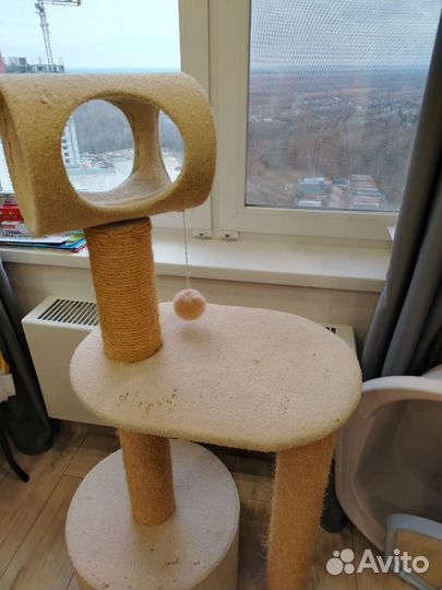 Когтеточка с домиком бу