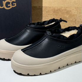 Слипоны зимние Ugg Tasman Hybrid Leather Black