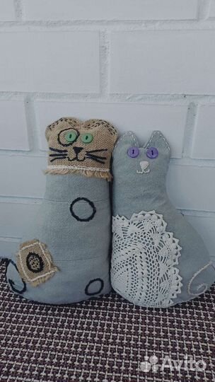 Мягкая игрушка/Интерьерная кукла Кошки