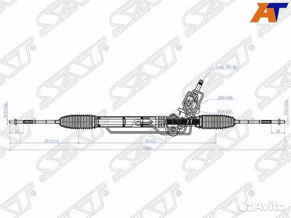 Рейка рулевая subaru legacy