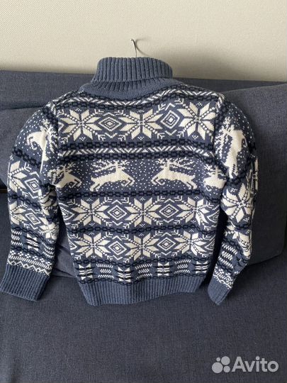 Свитер зимний унисекс детский