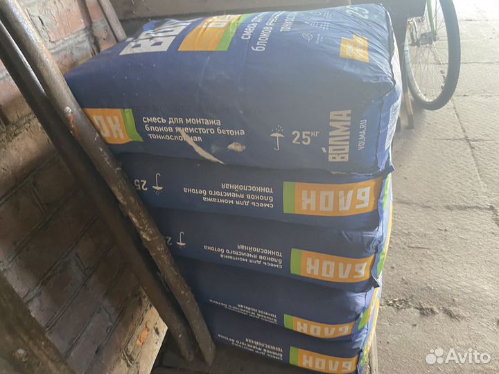 Монтажная смесь для блоков