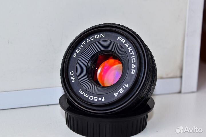 MC Pentacon Prakticar 50 mm f/ 2.4 Немецкий объект