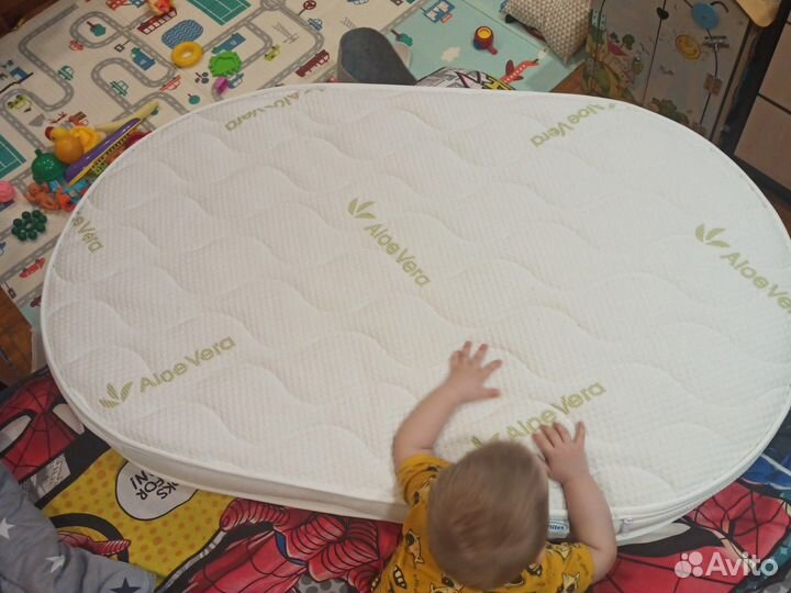 Матрас детских овальный
