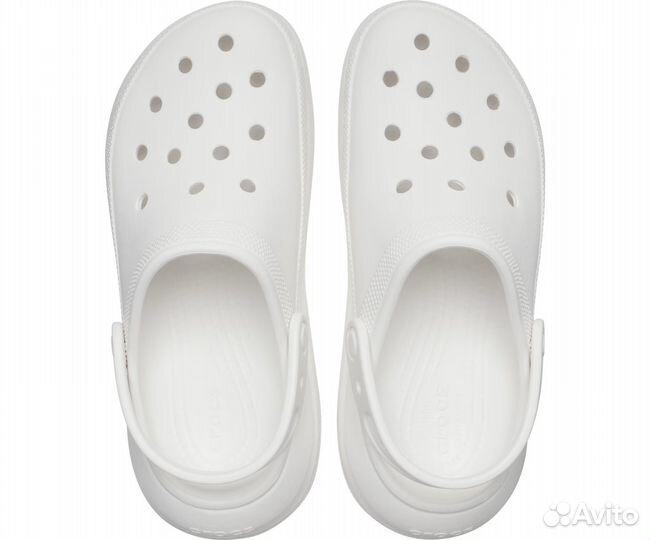 Crocs оригинал сабо белые w11 м9