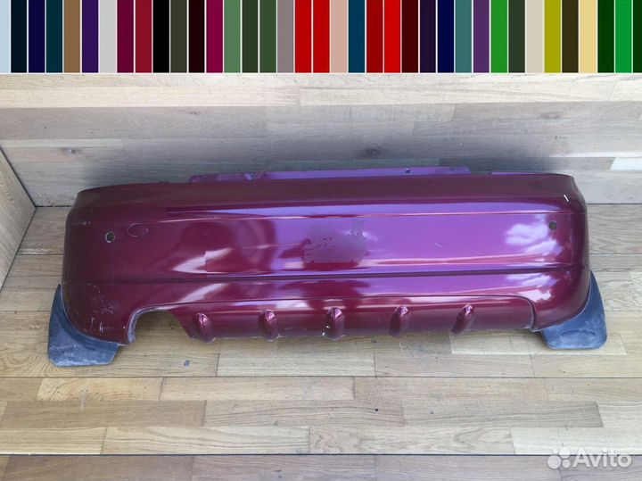 Бампер задний Daewoo Matiz 2001-2015 в цвет