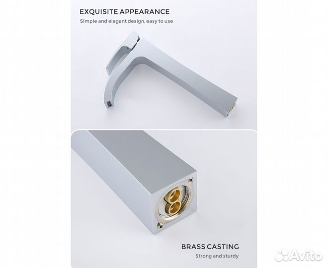 Смеситель для раковины gappo G1007-81