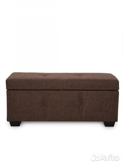 Банкетка, пуф с ящиком для хранения Beneli шерри