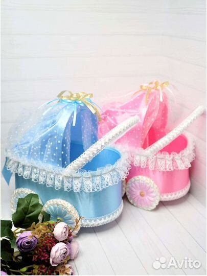 Коляски для конкурса девочка/мальчик