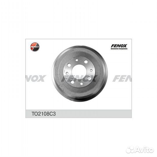 Тормозной барабан ваз 2108-2115 чугун