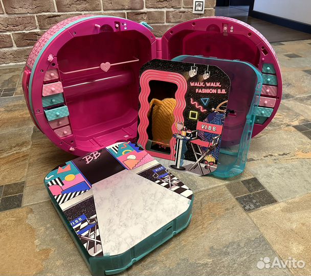 Дорожный чемодан шкаф на колесах LOL OMG лол