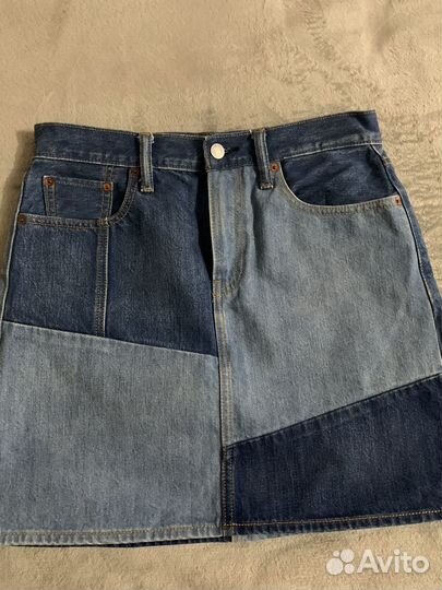 Юбка джинсовая